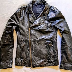 AllSaints Standen leather jacket - Small